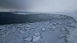 Ice floes are seen in Kongsfjord, near Ny-Aalesund, Svalbard, Norway, April 6, 2023. Researchers have been studying the polar region for decades, with Ny-Alesund's weather records going back more than 40 years, but as Svalbard temperatures climb up to seven times faster than the global average, scientists' work has become vitally important because what happens in the Arctic can impact global sea levels, storms in North America and Europe, and other factors far beyond the frozen region.          REUTERS/Lisi Niesner  SEARCH 