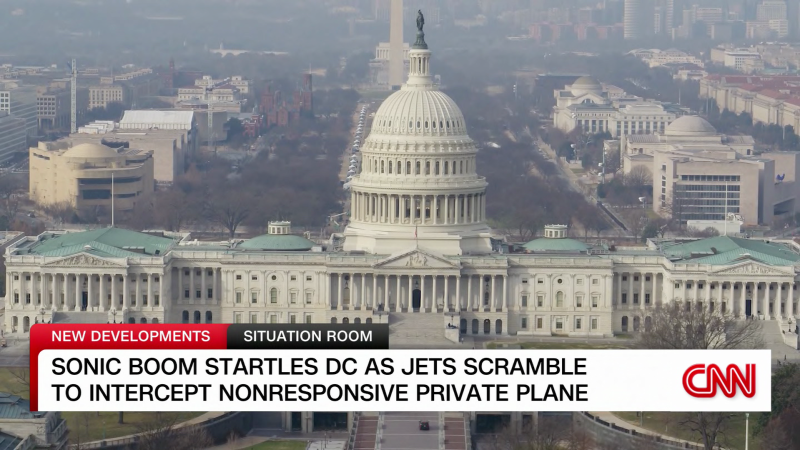 Debris of wayward jet over DC found in VA | CNN