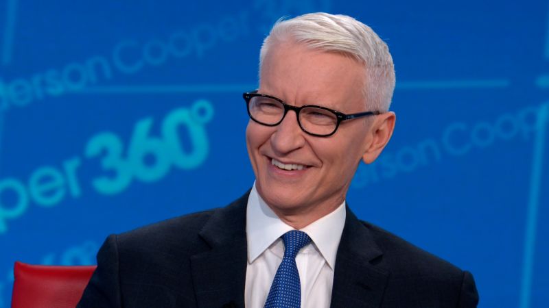 Anderson Cooper gets a surprise on live tv that makes him giggle | CNN Business