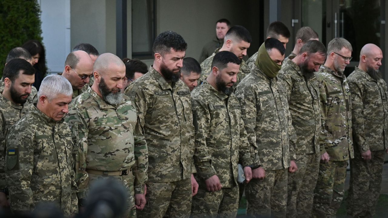 Viktor Shevchenko and other soldiers remember fallen comrades.