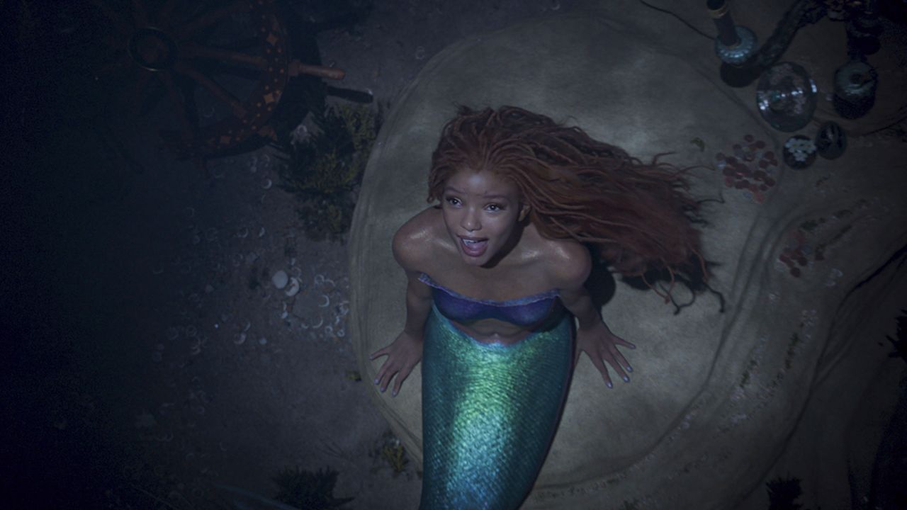 Halle Bailey in 'The Little Mermaid.'