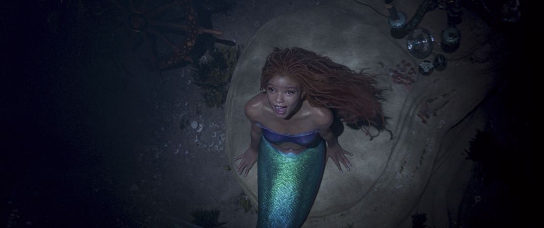 Halle Bailey in 'The Little Mermaid.'