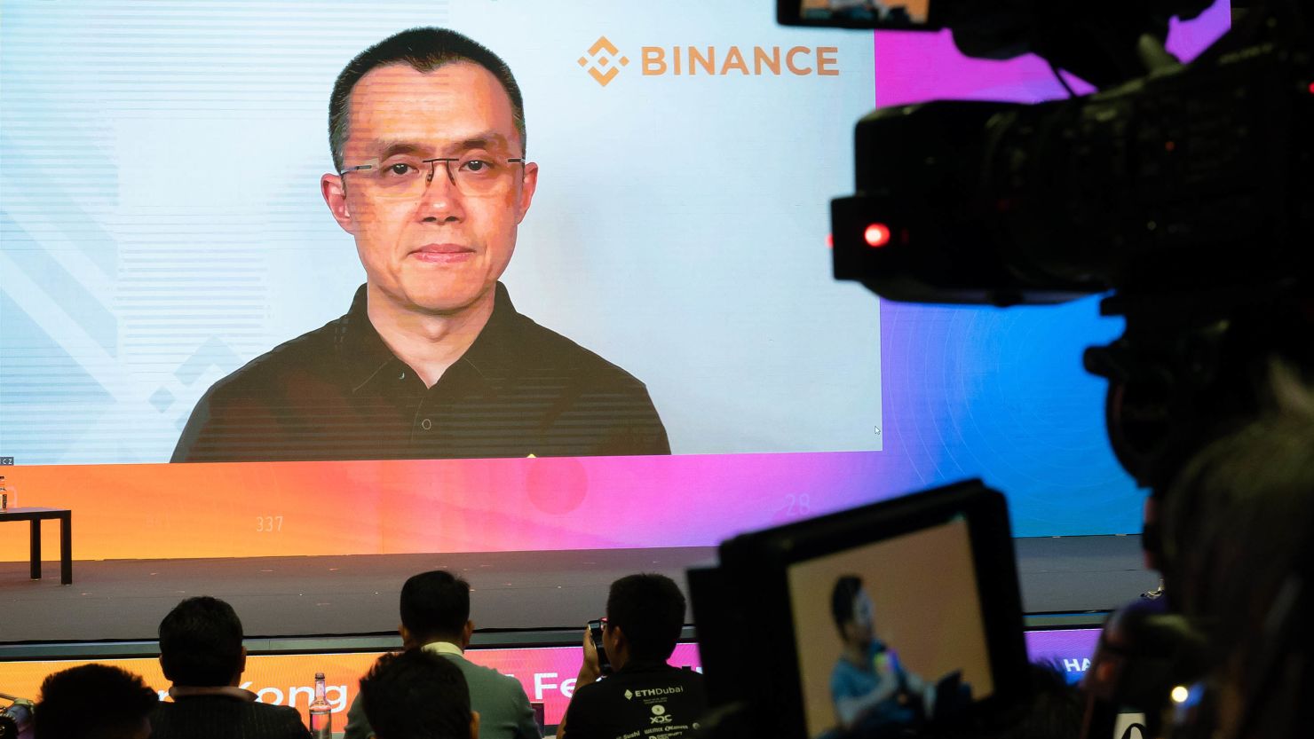 Binance CEO Changpeng Zhao and his company were sued by the US Securities and Exchange Commission Monday.