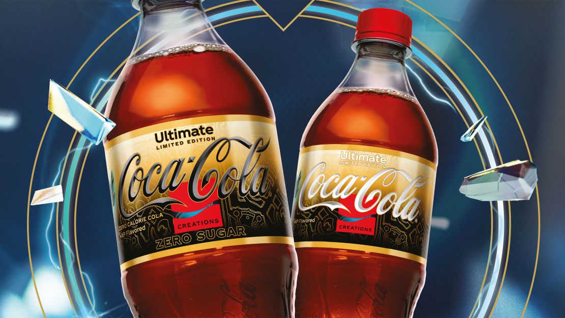 Coca-Cola Ultimate bottles.