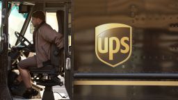 SAN FRANCISCO, CALIFORNIA - JANUARY 31: A United Parcel Service (UPS) driver sits in his delivery truck on January 31, 2023 in San Francisco, California. UPS reported fourth quarter earnings with full year guidance that fell short of analysts' expectations of $99.9 billion compared with projected income between $97 billion and $99.4 billion. (Photo by Justin Sullivan/Getty Images)