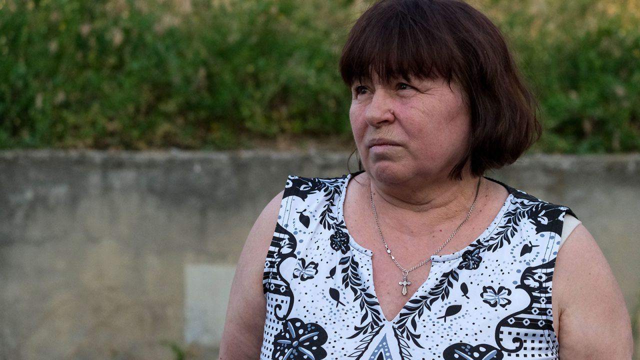 Nadejda Chernishova, 65, said water levels rose too fast for her to leave her home on her own. "I'm not afraid now, but it was scary in my home," the retiree said.