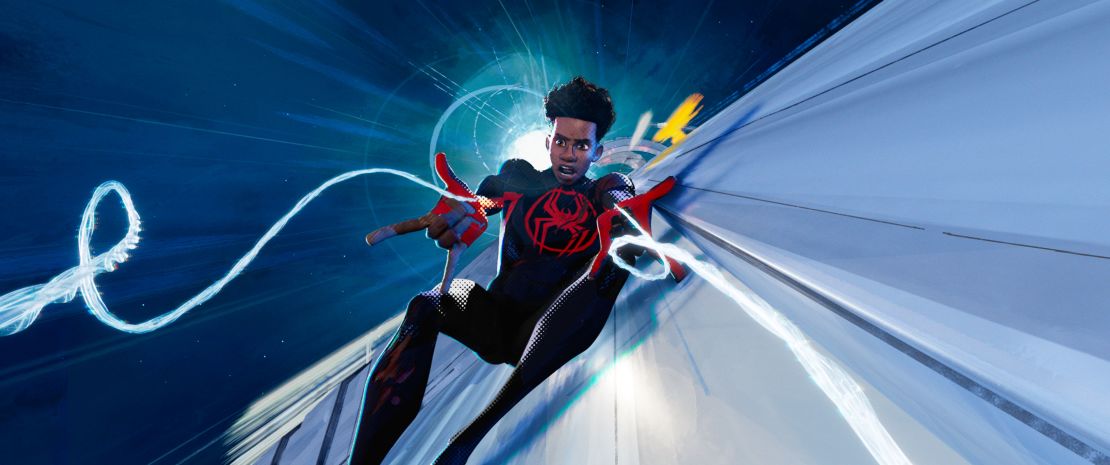 Spider-Man/Miles Morales (Shameik Moore) in Columbia Pictures and Sony Pictures Animations'  SPIDER-MAN™: ACROSS THE SPIDER-VERSE.