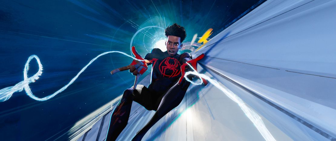 ghost girl net Spider-Man/Miles Morales (Shameik Moore) in Columbia Pictures and Sony Pictures Animations' SPIDER-MAN™: ACROSS THE SPIDER-VERSE.