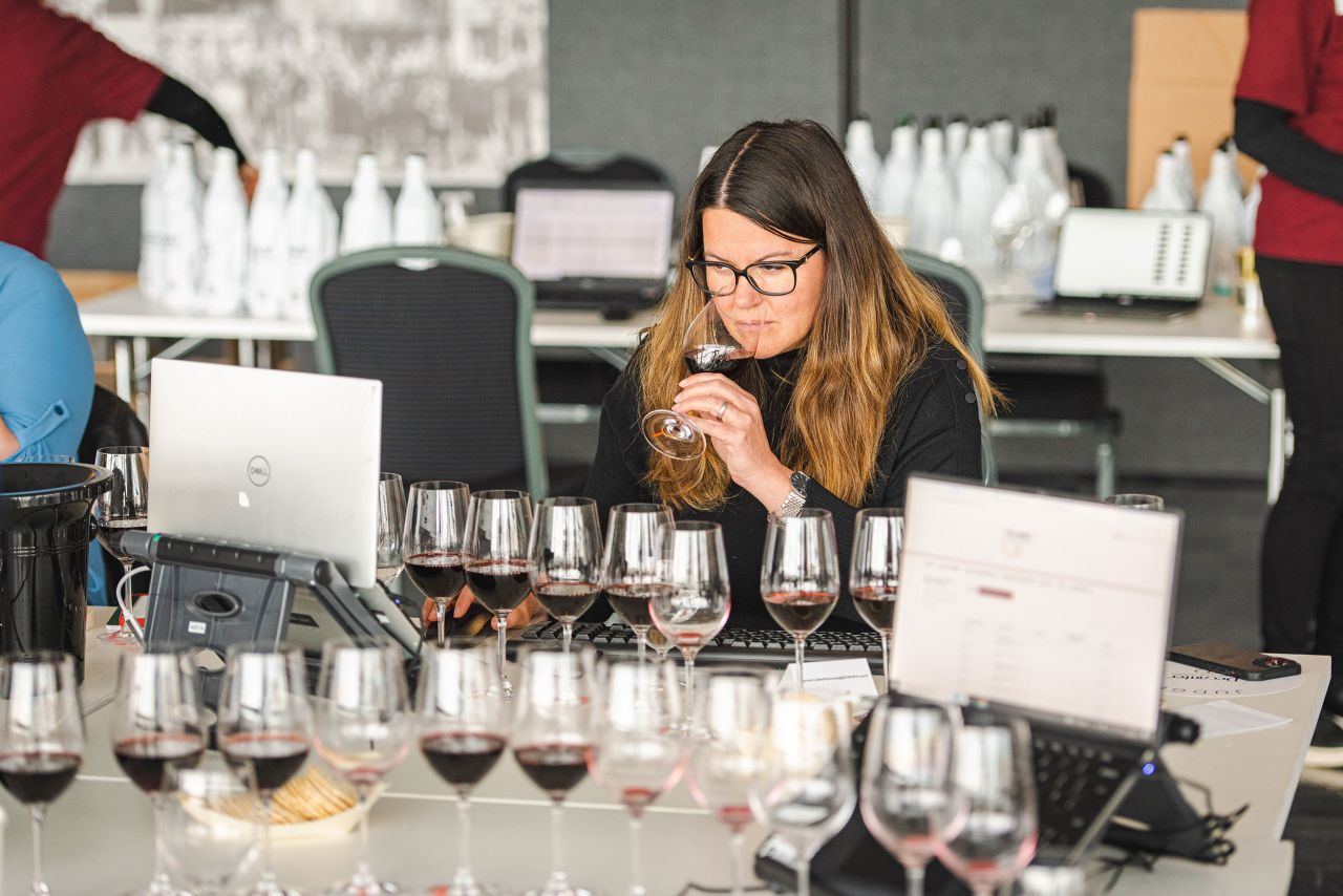 Judges at the awards tasted up to 90 wines a day.