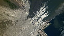 Ukraine Dam damage