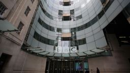 Headquarters of the British Broadcasting Corporation (BBC) are pictured in London on March 11, 2023.