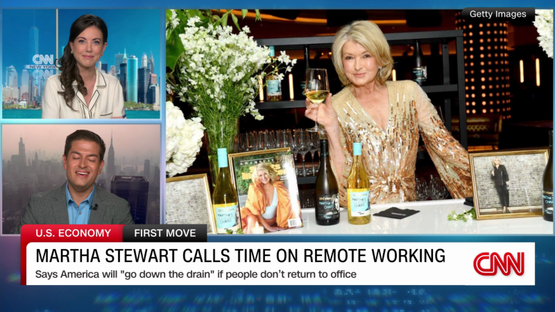 Martha Stewart says America will ‘go down the drain’ if people don’t do this | CNN Business
