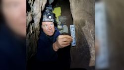 lee berger in cave