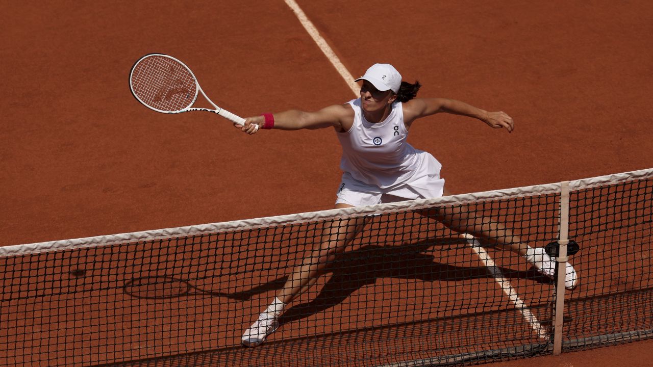 Swiatek remains on course to successfully defend her French Open title.