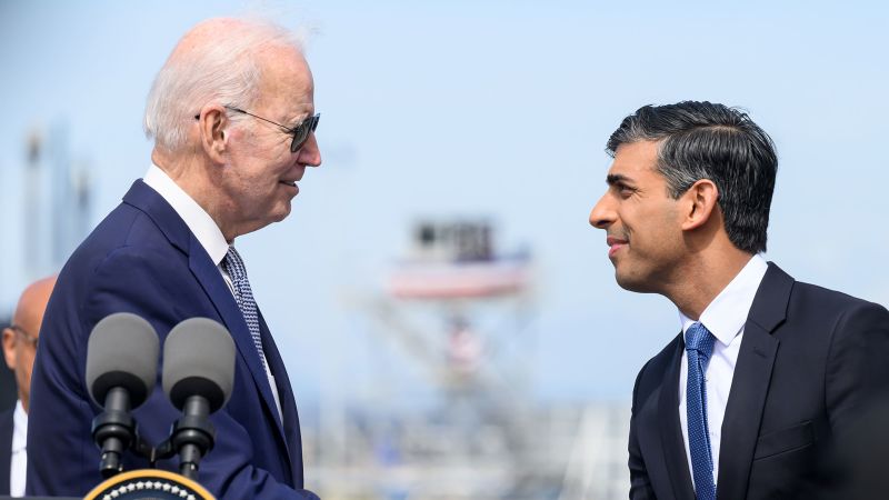 NextImg:Biden set to host Rishi Sunak for British PM's first White House visit | CNN Politics