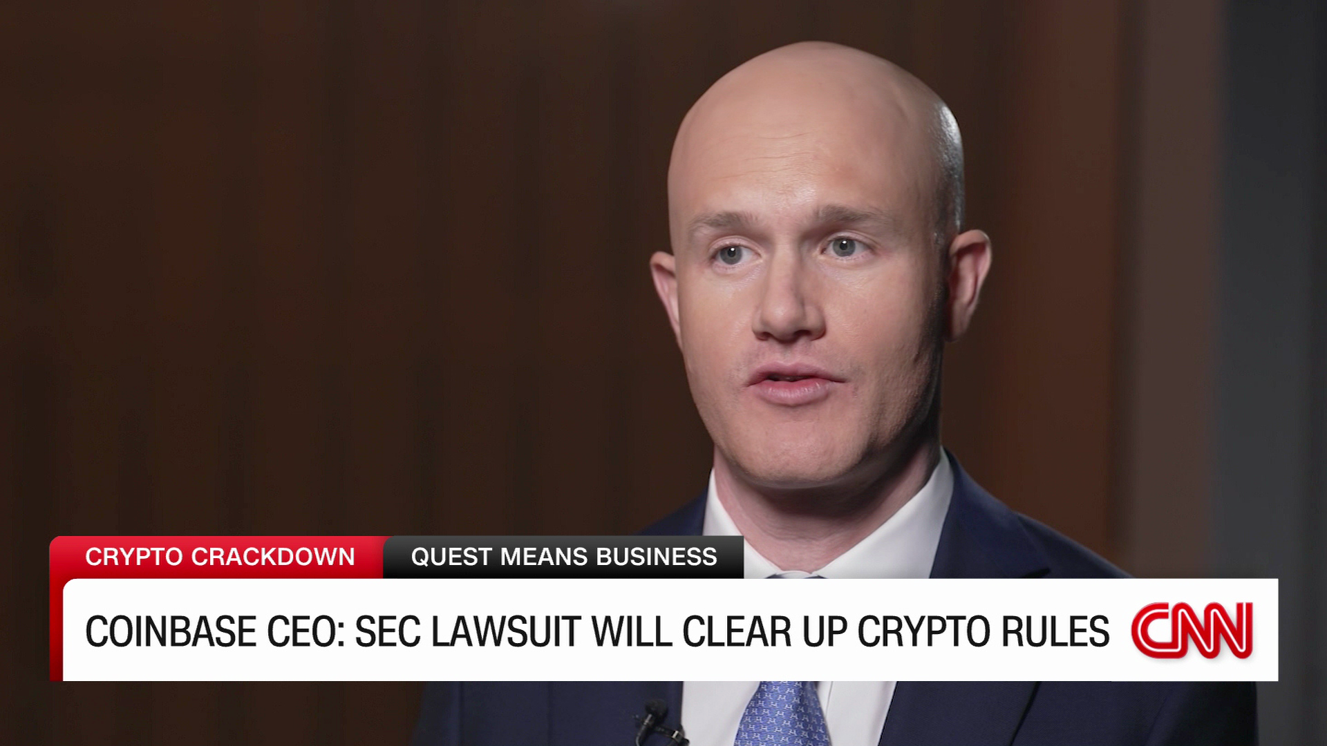 Coinbase sues SEC, and WisdomTree's CEO on the company's upcoming