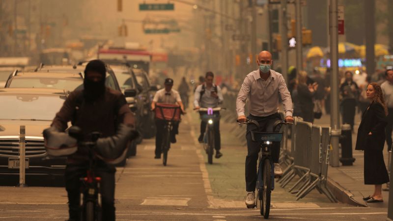 NextImg:Where is the wildfire smoke headed next, and when will it clear out? | CNN
