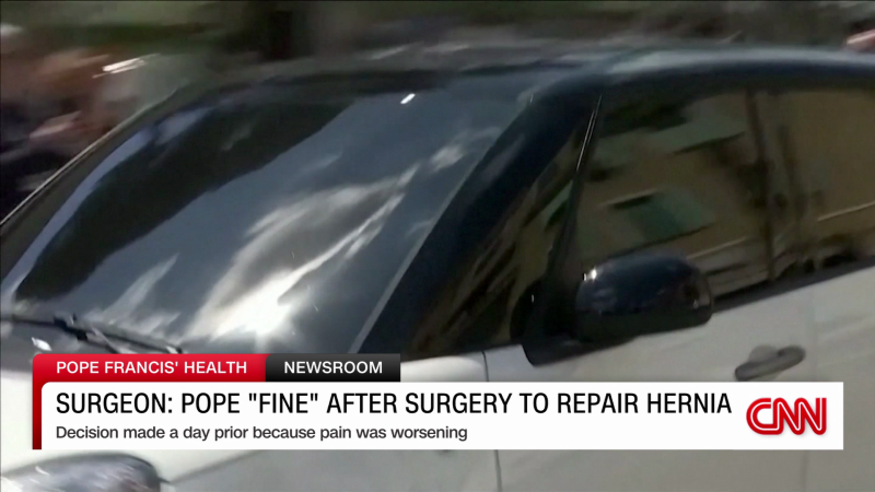 Pope Francis recovering from surgery | CNN
