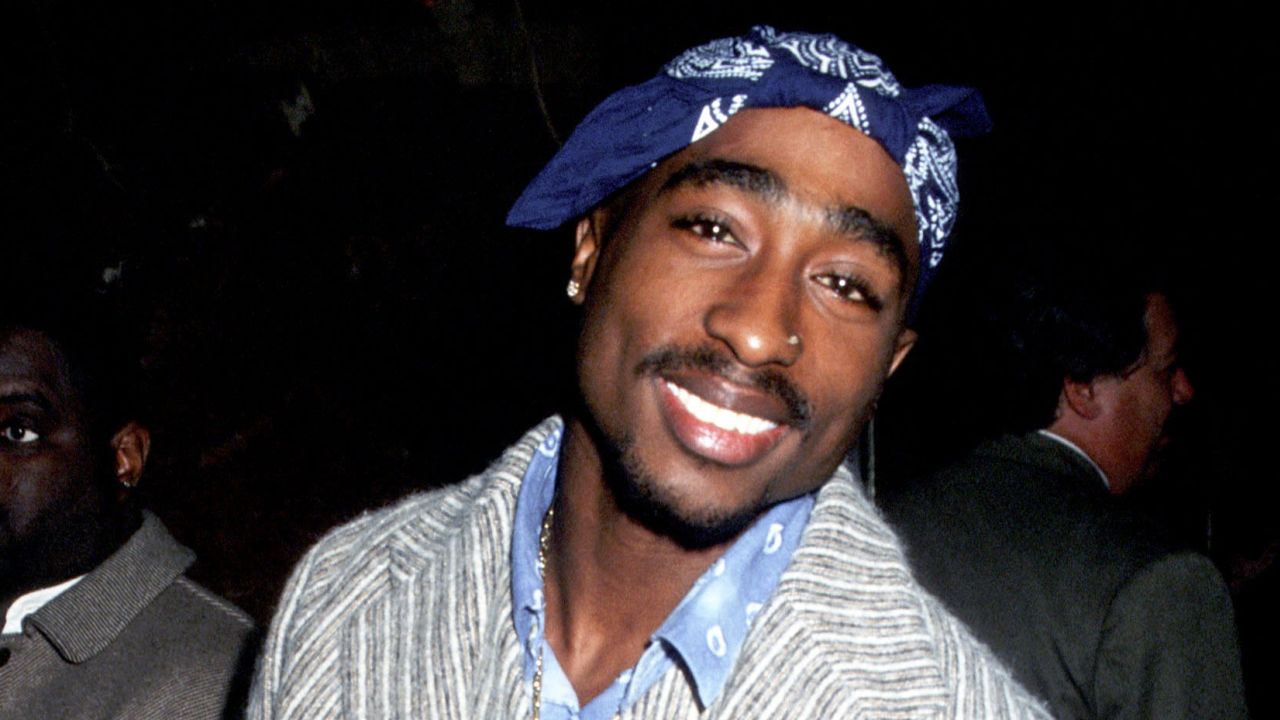 Shakur at the premiere of "I Like It Like That" on November 13, 1994. 