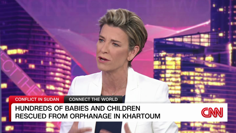 NextImg:Hundreds of babies and children rescued from an orphanage in Khartoum | CNN