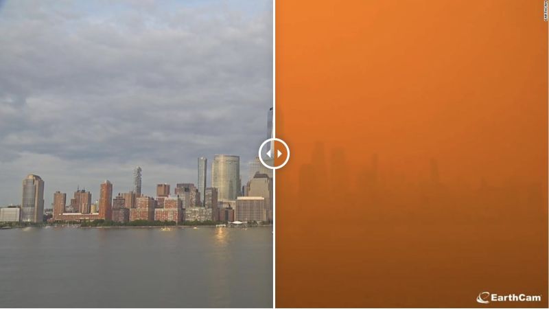 See before-and-after images of US landmarks as they get inundated with wildfire smoke | CNN