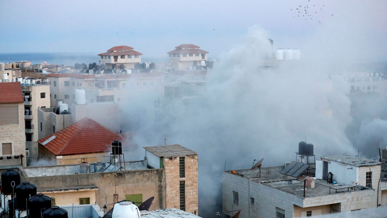 The Israeli army staged a rare incursion in Ramallah, in the occupied West Bank, on Wednesday. 