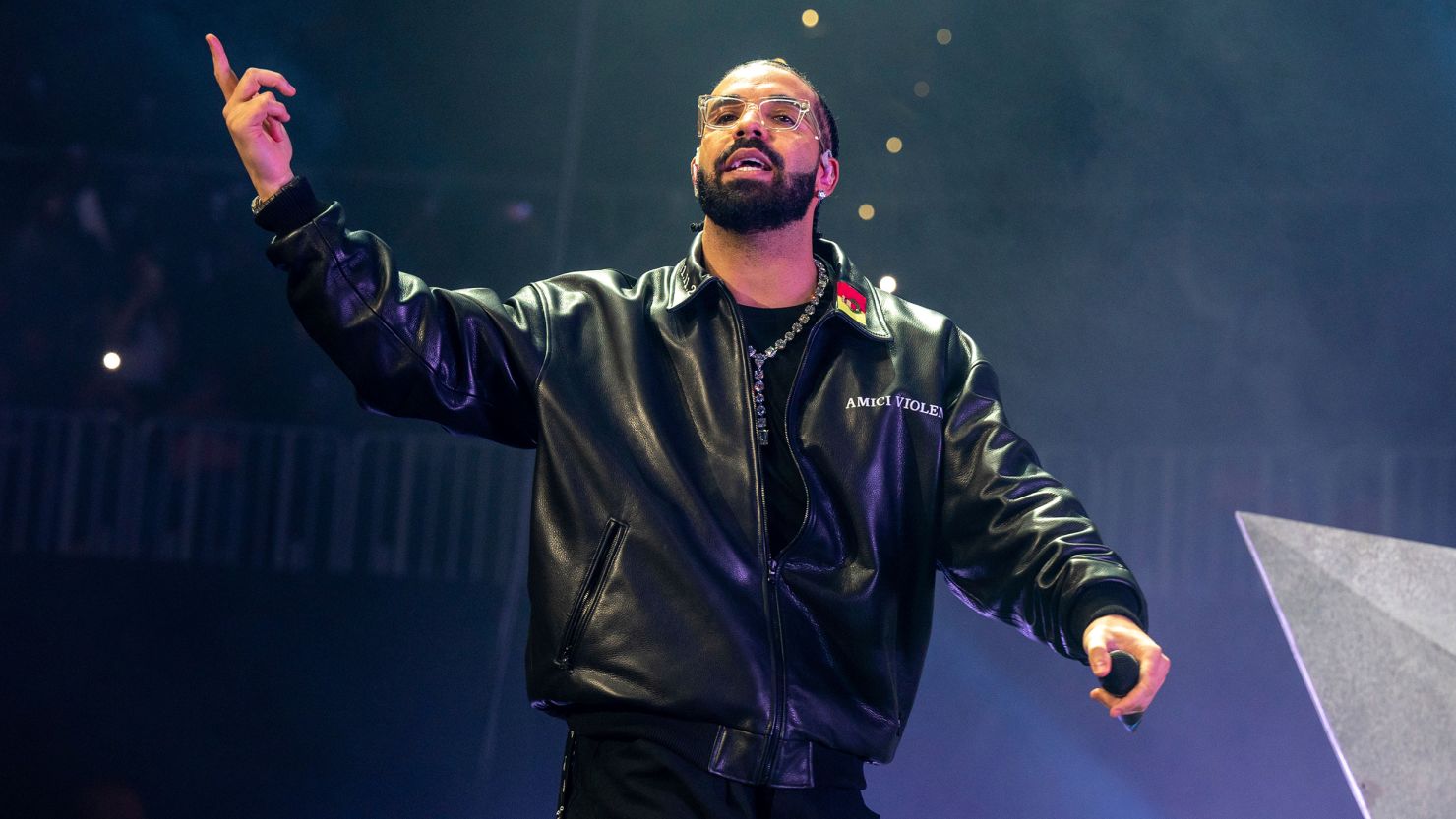 Drake performs during Lil Baby's Birthday Party at State Farm Arena on Saturday, Dec. 9, 2022, in Atlanta.