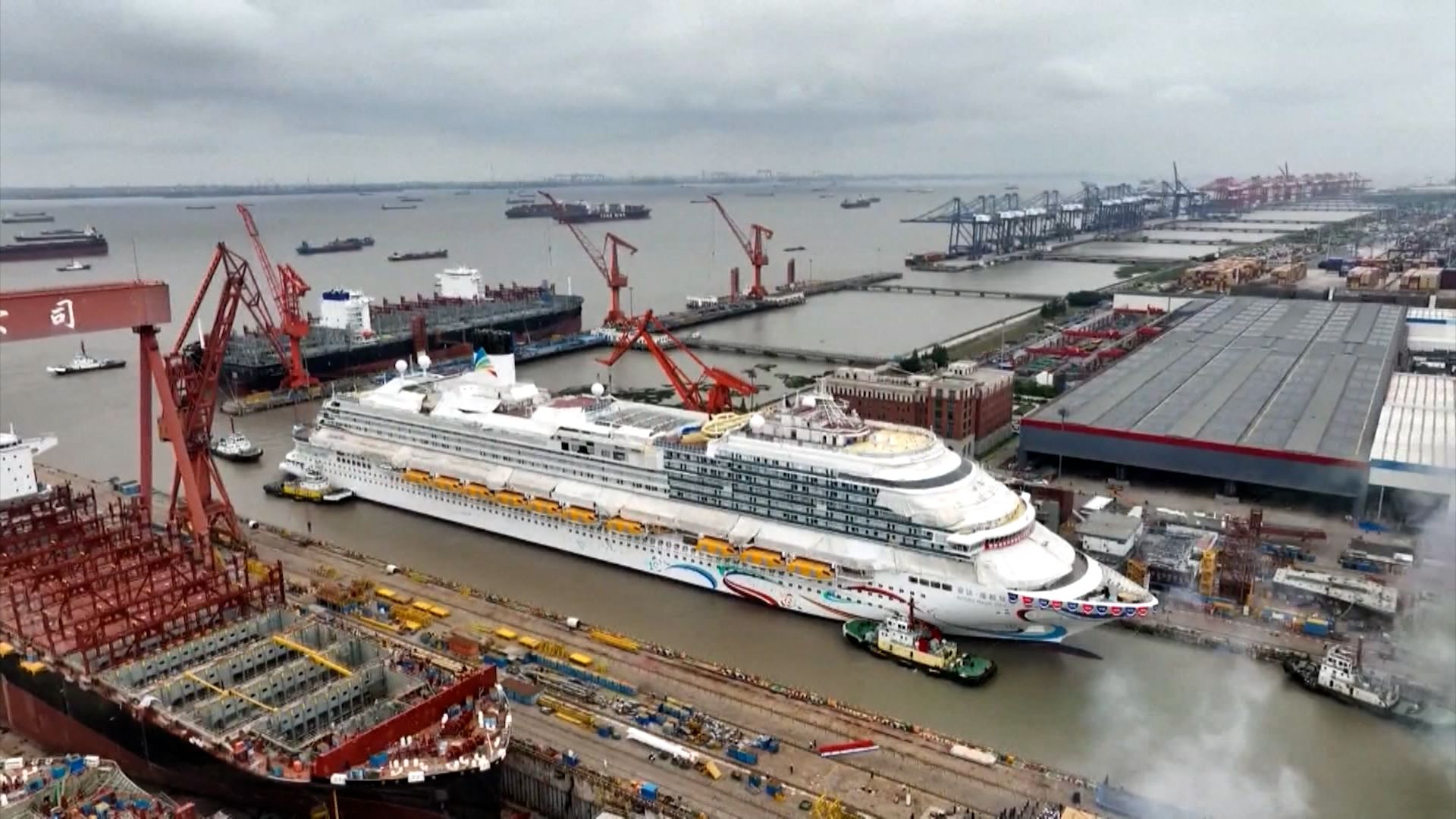 World's largest cruise company debuts first ship for Chinese market,  targeting 83 million passengers