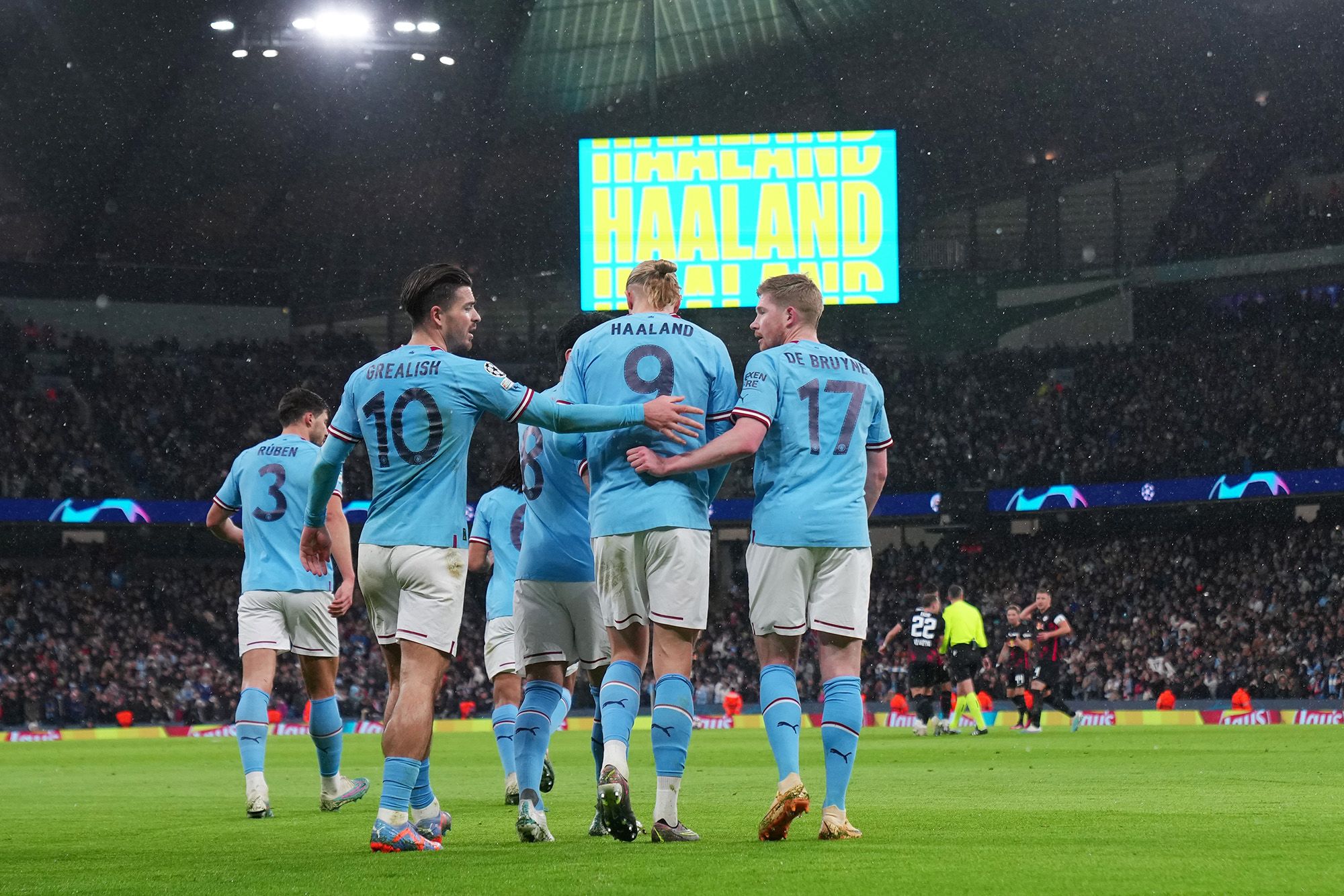 Champion Kevin Bruyne, Erling Haaland And Julian Alvarez