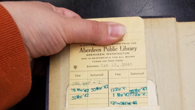 NextImg:Long overdue: A book was returned to a Washington library 81 years after it was checked out | CNN