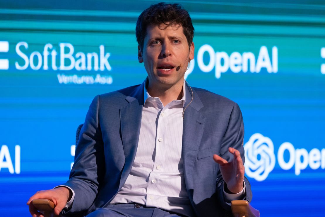 Sam Altman, CEO of OpenAI, speaking at a fireside chat in Seoul on Friday.