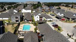 July 7, 2022, Fort Worth, TX, US: The Cottages at Bell Station, a built-to-rent community in Hurst, on Thursday, July 7, 2022. In 2021, about 95,000 built-to-rent units were constructed around the county.