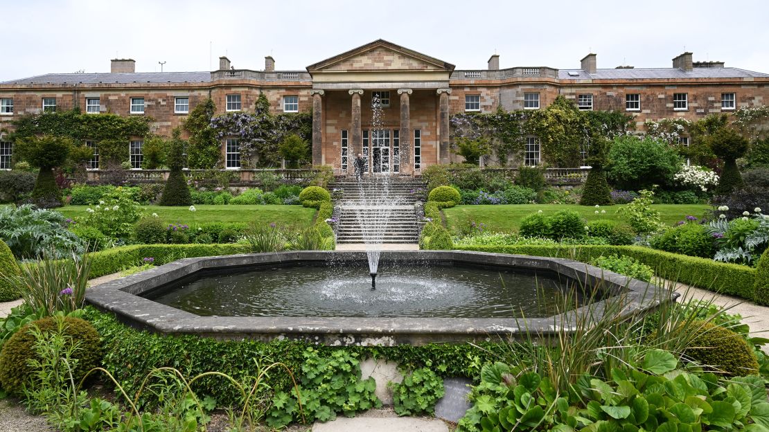 Hillsborough Castle isn't actually a castle but it was common for upper clases to refer to their country homes in the late-18th century as such.
