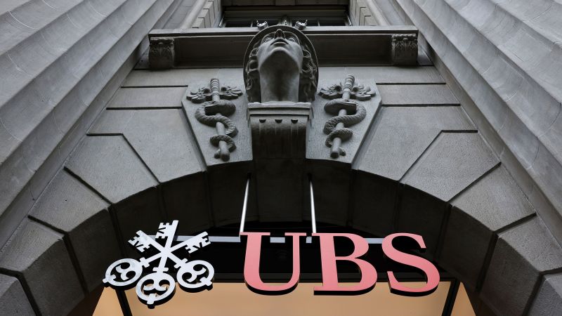 Министерството на правосъдието обяви в понеделник, че UBS се съгласи