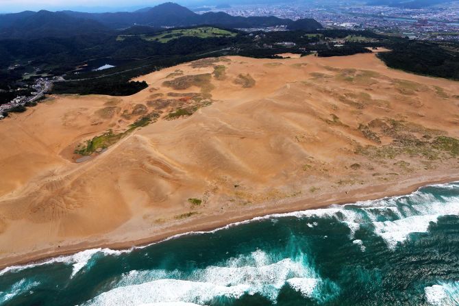 <strong>Sandy stop:</strong> Tottori, on the western coast of Honshu, is Japan's least populous prefecture.