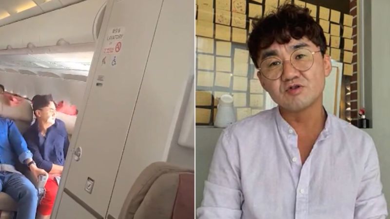 Video: Man sitting next to Asiana passenger who opened door mid-flight speaks out  | CNN