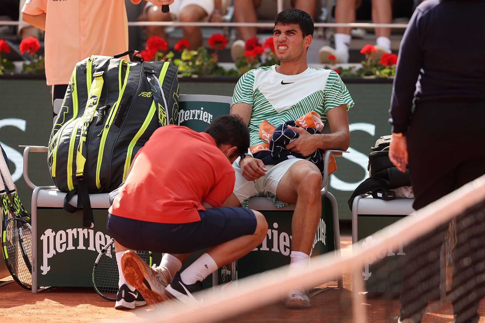 French Open 2023: Novak Djokovic onto 34th career Grand Slam final as  cramps plague Carlos Alcaraz