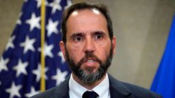 Special counsel Jack Smith speaks to reporters Friday, June 9, 2023, in Washington. Former President Donald Trump is facing 37 felony charges related to the mishandling of classified documents according to an indictment unsealed on Friday. (AP Photo/Alex Brandon)