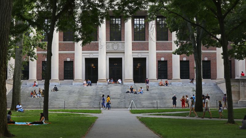 NextImg:More Americans disapprove than approve of colleges considering race, ethnicity in admissions decisions, study shows | CNN