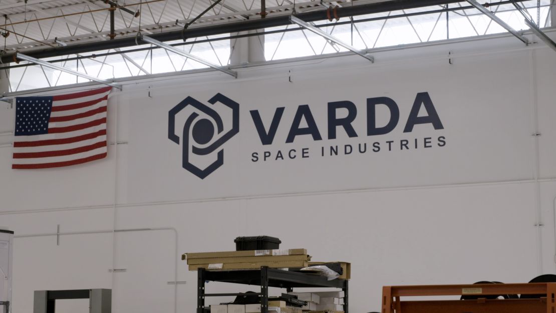 Varda's factory is located in El Segundo, California — near a longtime hotbed of the aerospace industry just outside Los Angeles.