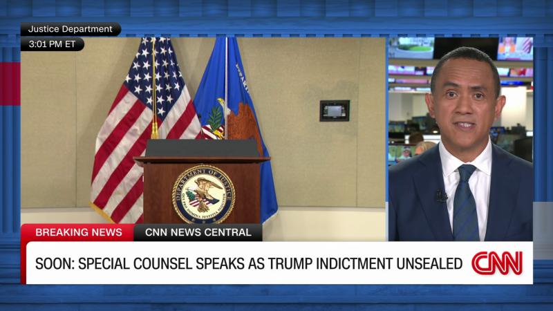 Special counsel speaks after Trump’s federal indictment is unsealed | CNN