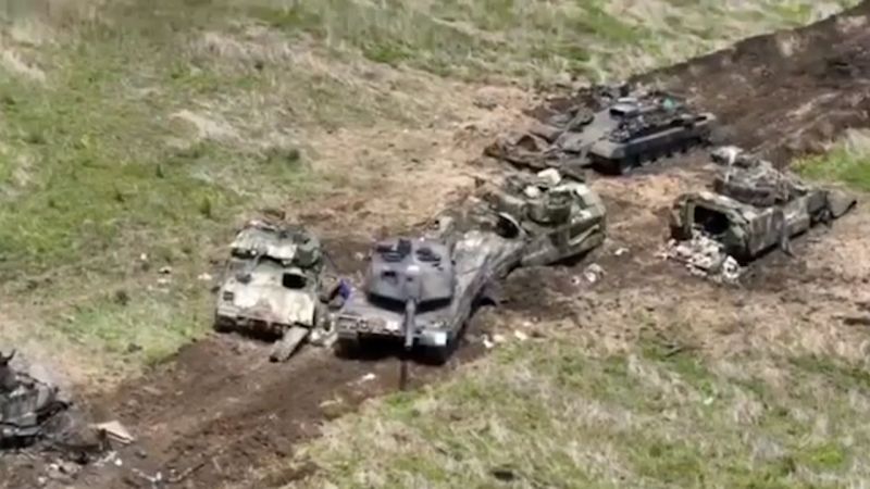 Ukraine Loses 16 US-made Armored Vehicles, Group Says, But Still Gains ...