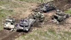 destroyed military equipment ukraine