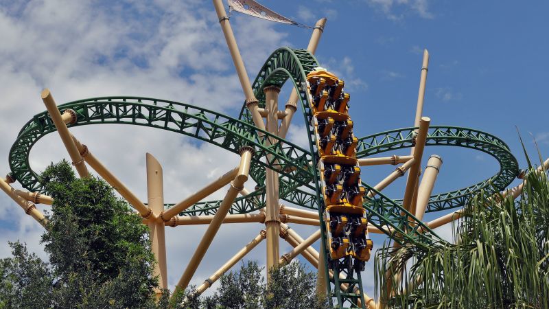 NextImg:Man arrested after breaking into Florida theme park, hopping into alligator enclosure and filming video for social media, authorities say | CNN