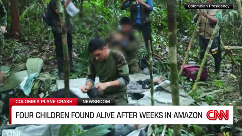 NextImg:Children found alive after weeks in the Amazon | CNN