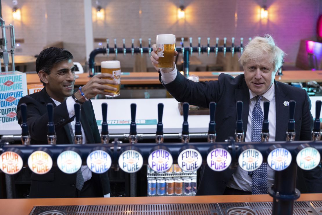Boris Johnson and  Rishi Sunak led the UK government through much of the Covid pandemic.