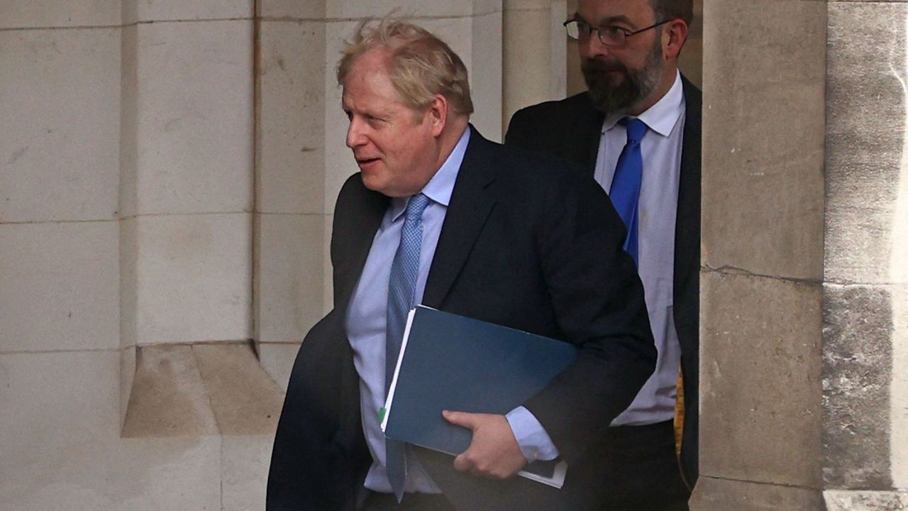 Johnson attended a Parliament's Privileges Committee hearing, where he gave evidence on whether he deliberately misled parliament over Partygate.