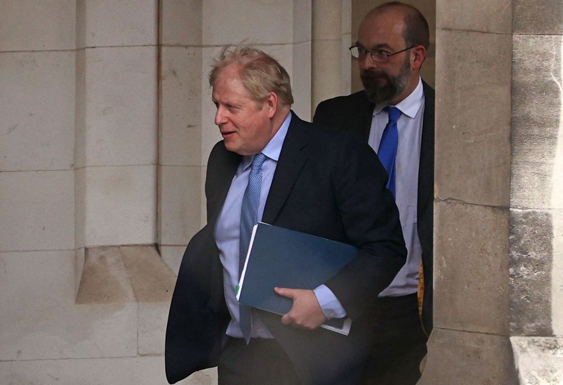 Johnson attended a Parliament's Privileges Committee hearing, where he gave evidence on whether he deliberately misled parliament over Partygate.