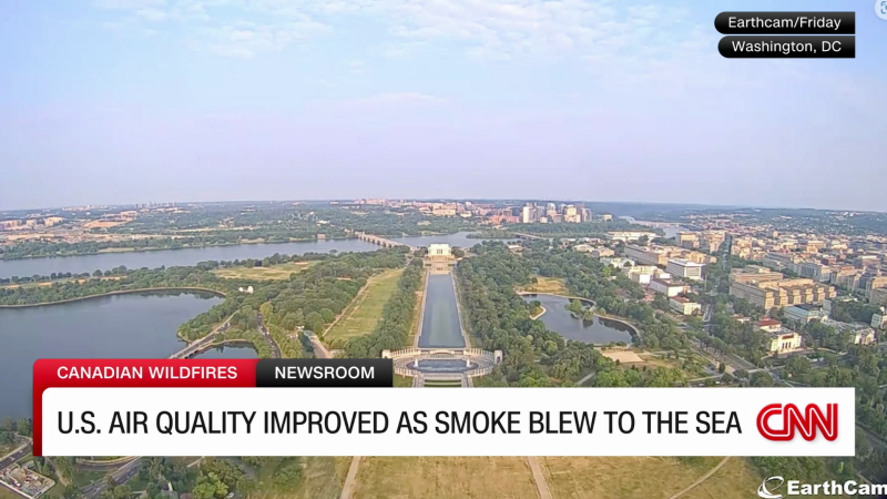 As smoke from Canadian wildfires dissipates, concerns remain over air quality | CNN