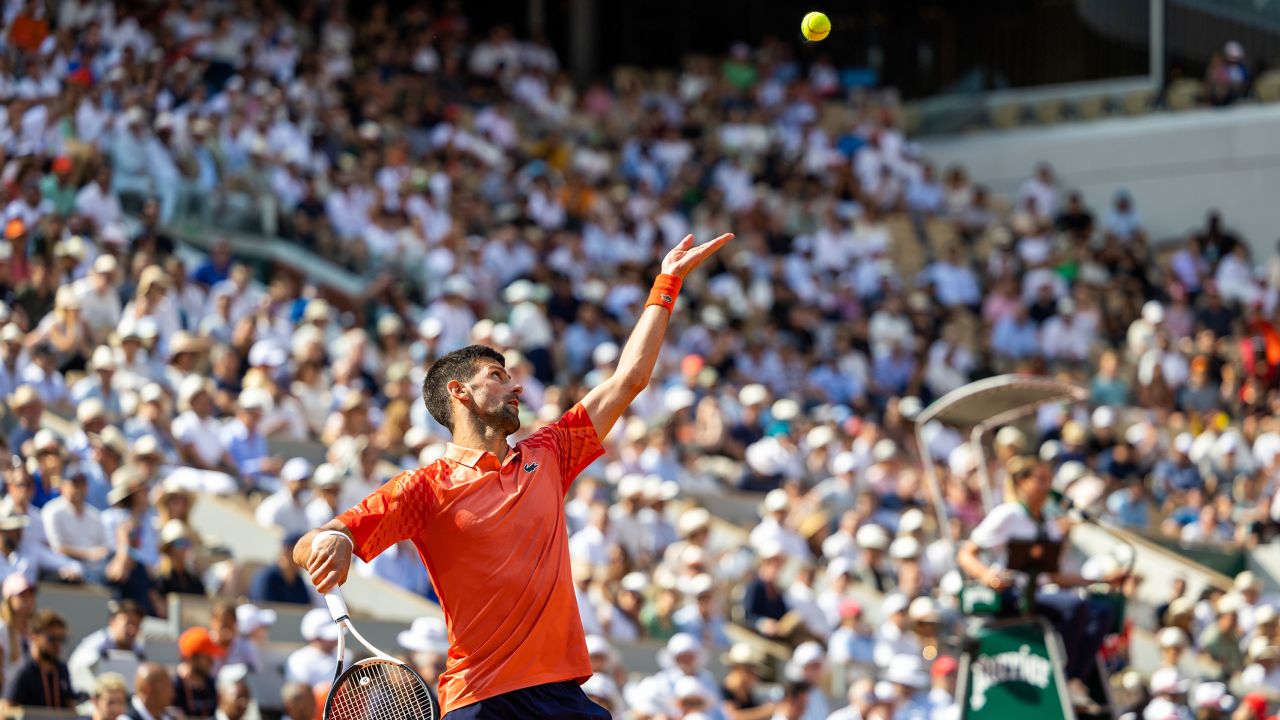 Novak Djokovic defeated Carlos Alcaraz in the semifinal.